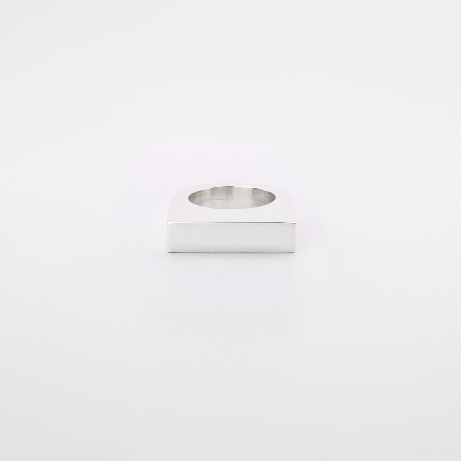 925 Silver Pinky G Ring