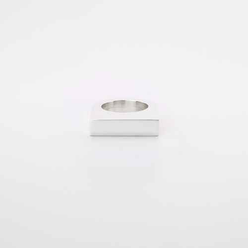 925 Silver Pinky G Ring